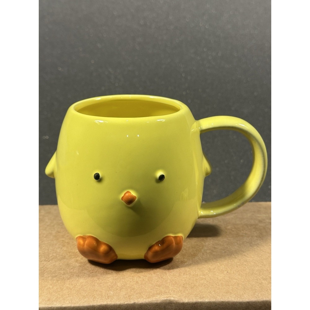 Place & Time Yellow Chick Coffee Mug